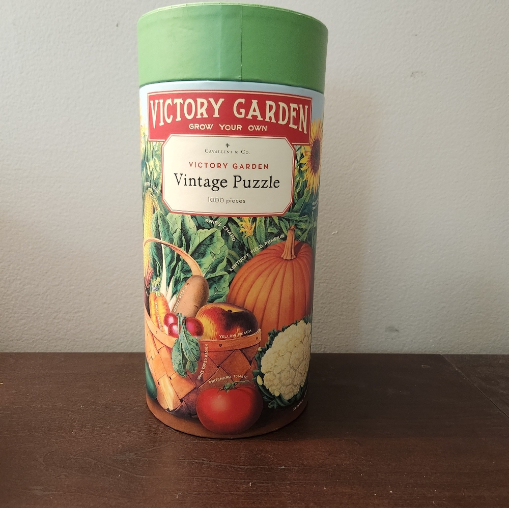1000pc Cavallini & Co Vintage Victory Garden Puzzle